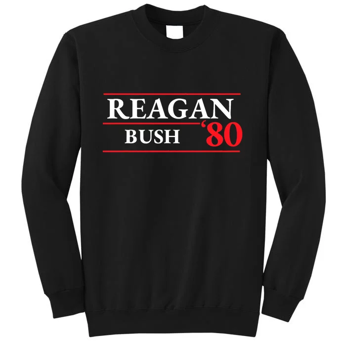 Reagan Bush 1980 Presidential Election Tall Sweatshirt