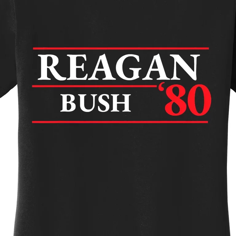 Reagan Bush 1980 Presidential Election Women's T-Shirt