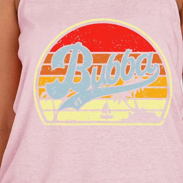 Retro Bubba 1 Best Fathers Day Gifts For Grandpa Women's Knotted Racerback Tank