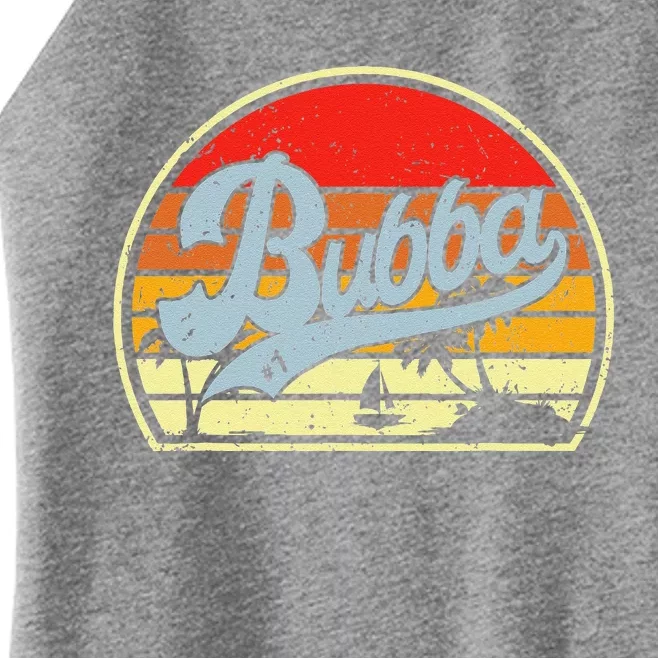 Retro Bubba 1 Best Fathers Day Gifts For Grandpa Women’s Perfect Tri Rocker Tank