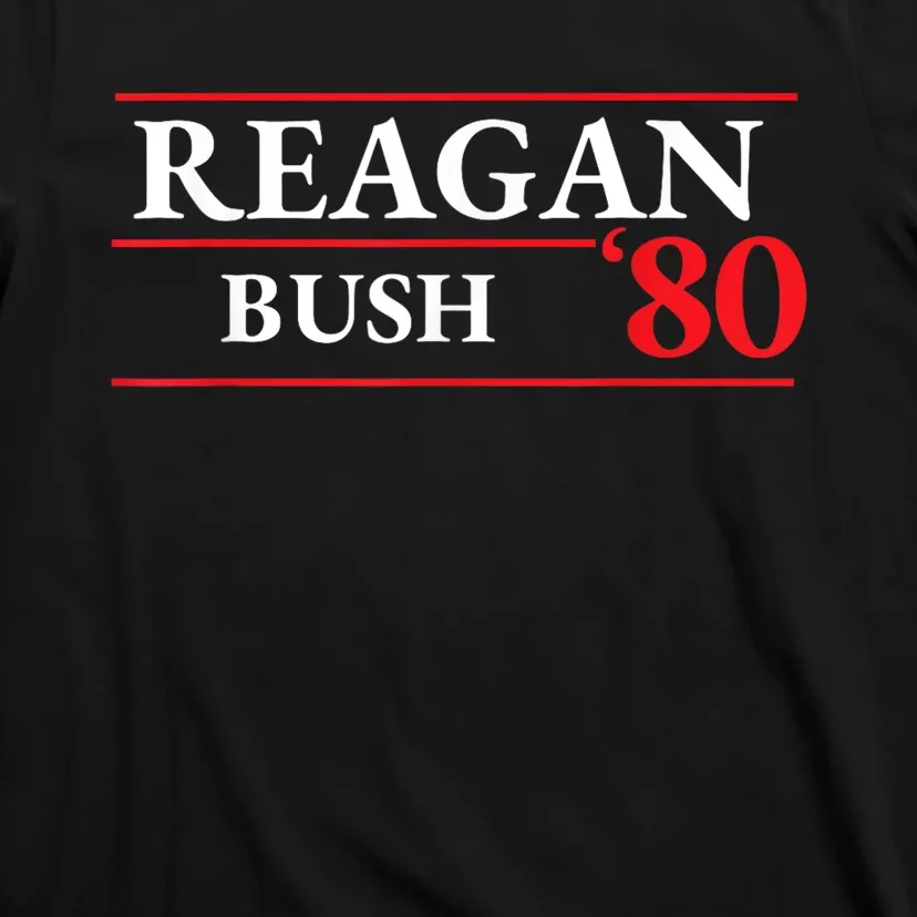 Reagan Bush 1980 Presidential Election T-Shirt