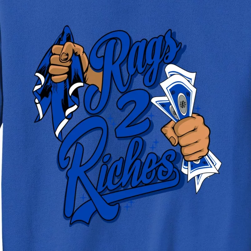 Racer Blue 5s Tee To Match Rag 2 Riches 5 Retro Racer Blue Sweatshirt