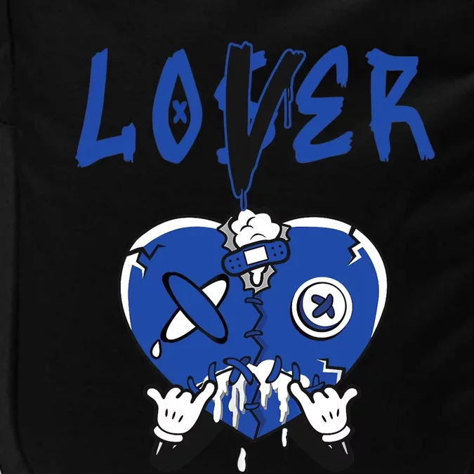 Racer Blue 5s Tee To Match Loser Lover Heart 5 Racer Blue Impact Tech Backpack