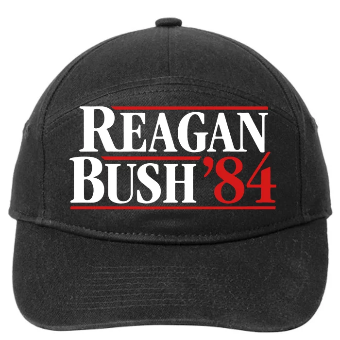 Reagan Bush 84 7-Panel Snapback Hat