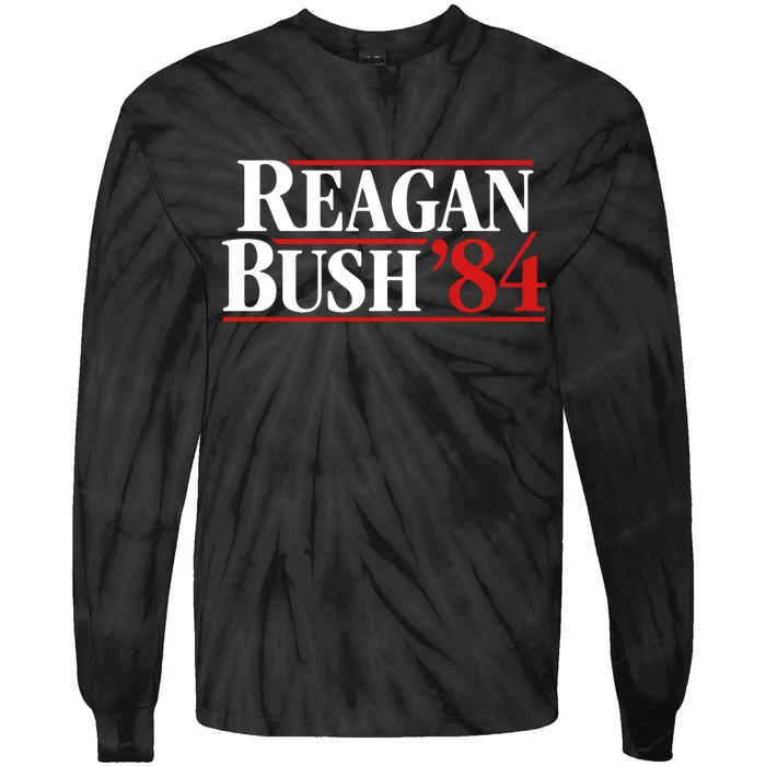 Reagan Bush 84 Tie-Dye Long Sleeve Shirt