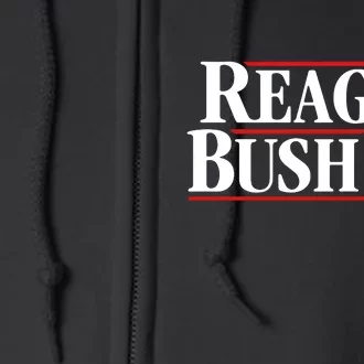 Reagan Bush 84 Full Zip Hoodie