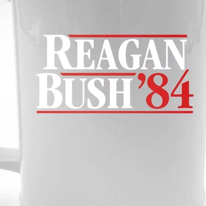 Reagan Bush 84 Front & Back Beer Stein