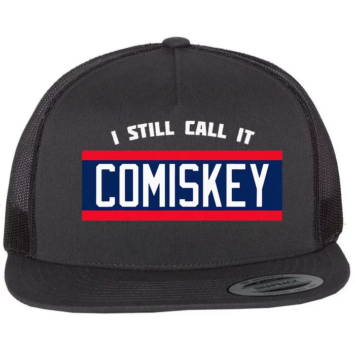 Retro Baseball 80's Throwback StyleI Still Call It Comiskey Flat Bill Trucker Hat