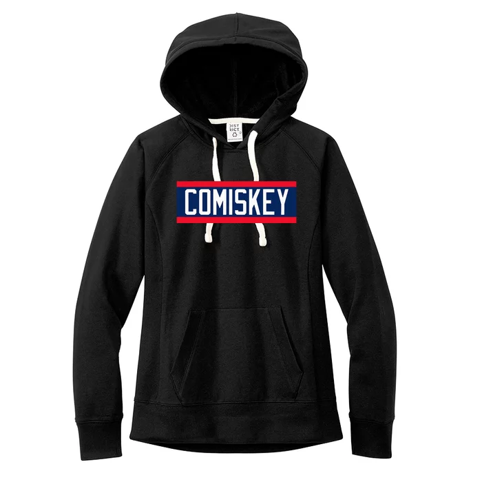 Retro Baseball 80s Throwback Style I Still Call It Comiskey Women's Fleece Hoodie