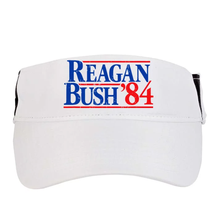 Reagan Bush 84 Vintage Republican Adult Drive Performance Visor