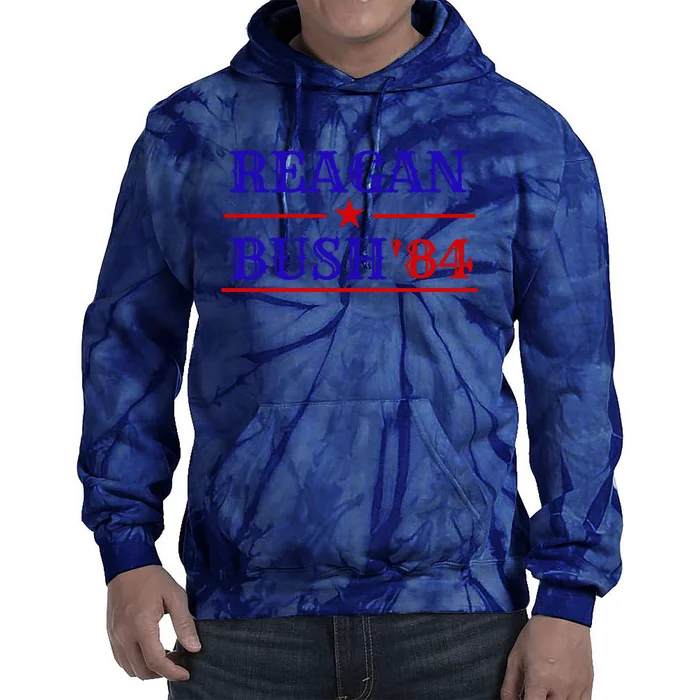 Reagan Bush 84 Tie Dye Hoodie