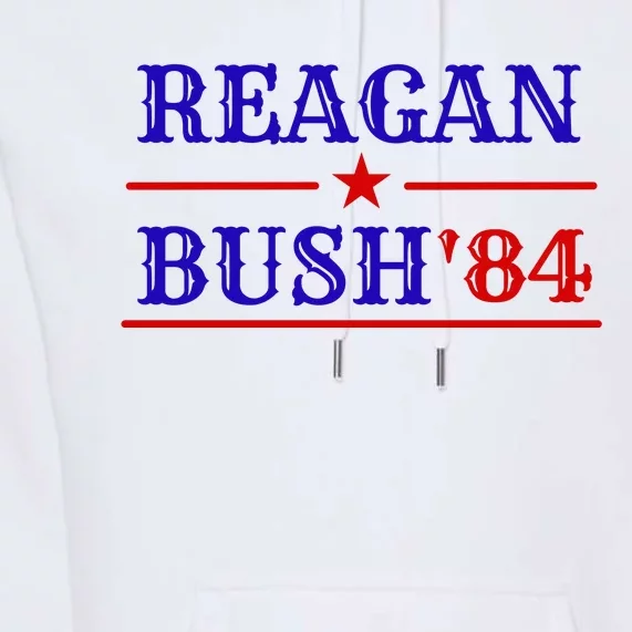 Reagan Bush 84 Premium Hoodie