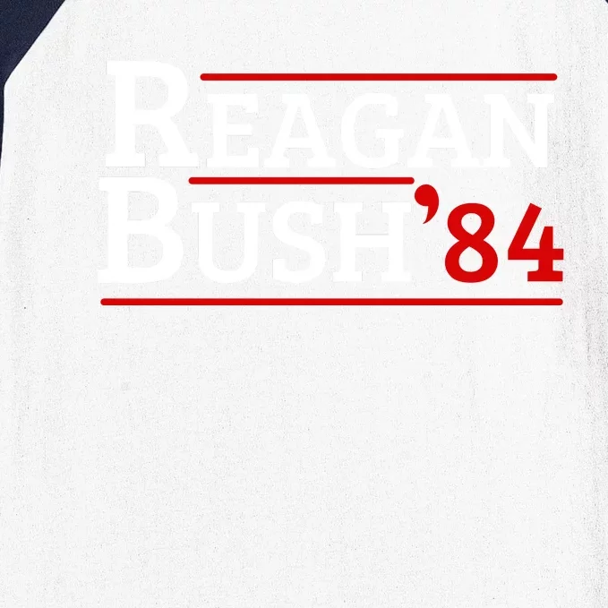 Reagan Bush 84 Baseball Sleeve Shirt