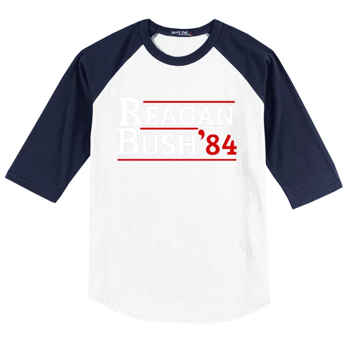 Reagan Bush 84 Baseball Sleeve Shirt