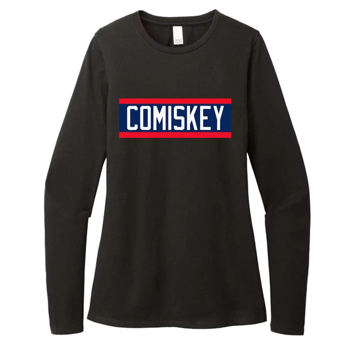 Retro Baseball 80's Throwback StyleI Still Call It Comiskey Womens CVC Long Sleeve Shirt