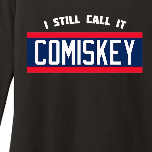 Retro Baseball 80's Throwback StyleI Still Call It Comiskey Womens CVC Long Sleeve Shirt