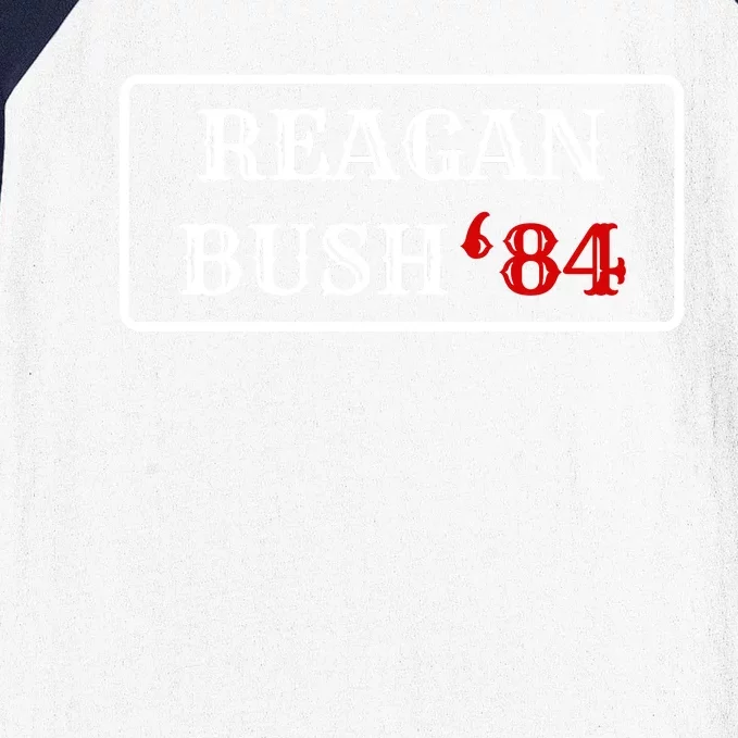 Reagan Bush 84 Baseball Sleeve Shirt