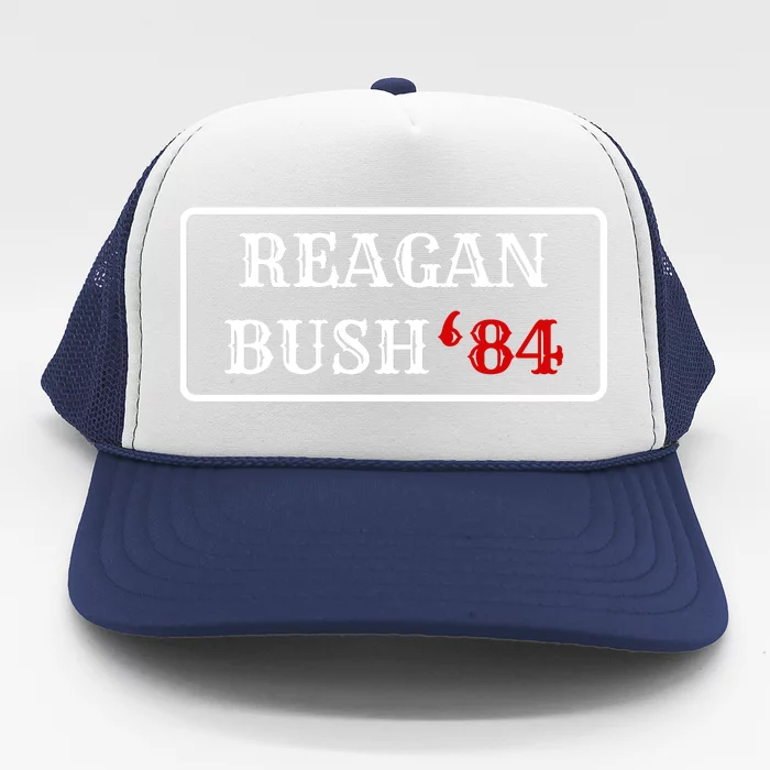 Reagan Bush 84 Trucker Hat