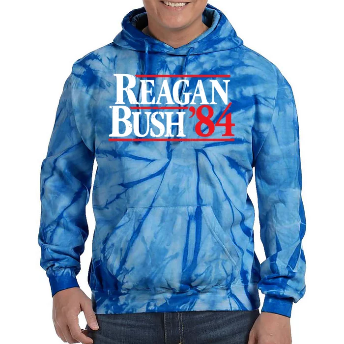 Reagan Bush 84 Tie Dye Hoodie