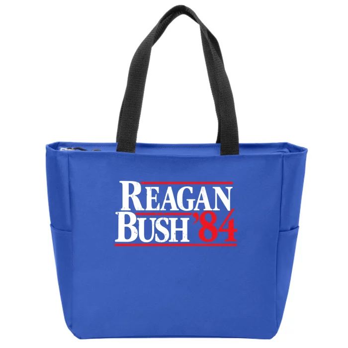 Reagan Bush 84 Zip Tote Bag