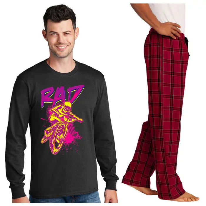 Rad Bmx 80s Long Sleeve Pajama Set