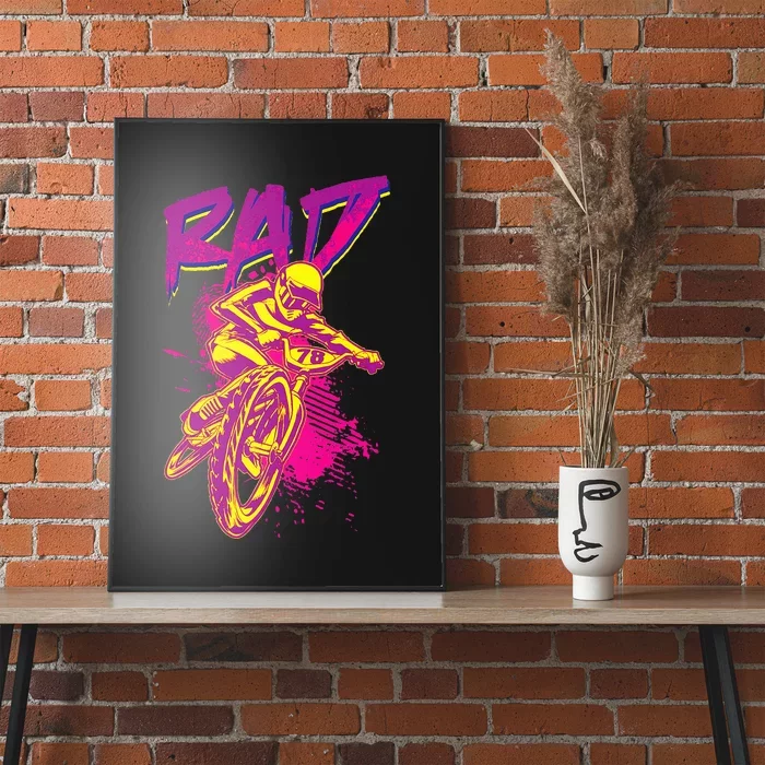 Rad Bmx 80s Poster