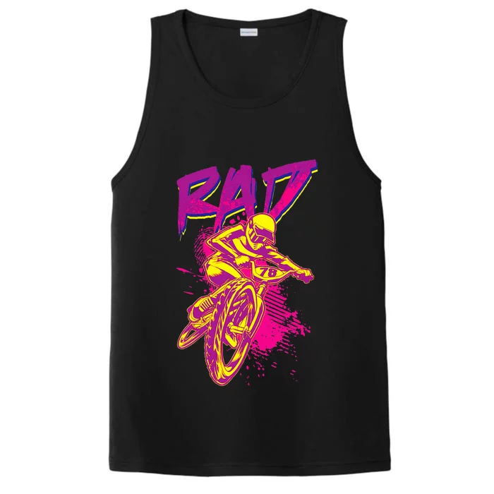 Rad Bmx 80s Performance Tank