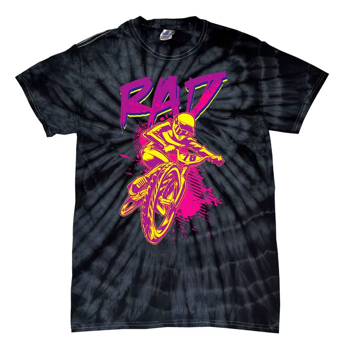 Rad Bmx 80s Tie-Dye T-Shirt