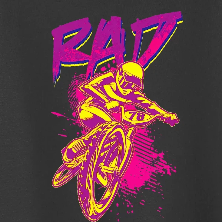 Rad Bmx 80s Toddler T-Shirt