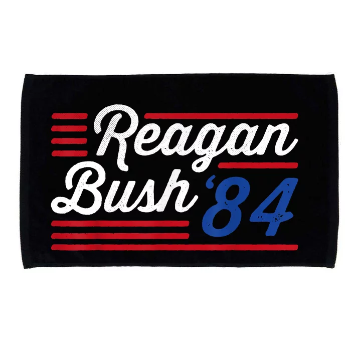 Reagan Bush 84 Conservative Republican Microfiber Hand Towel