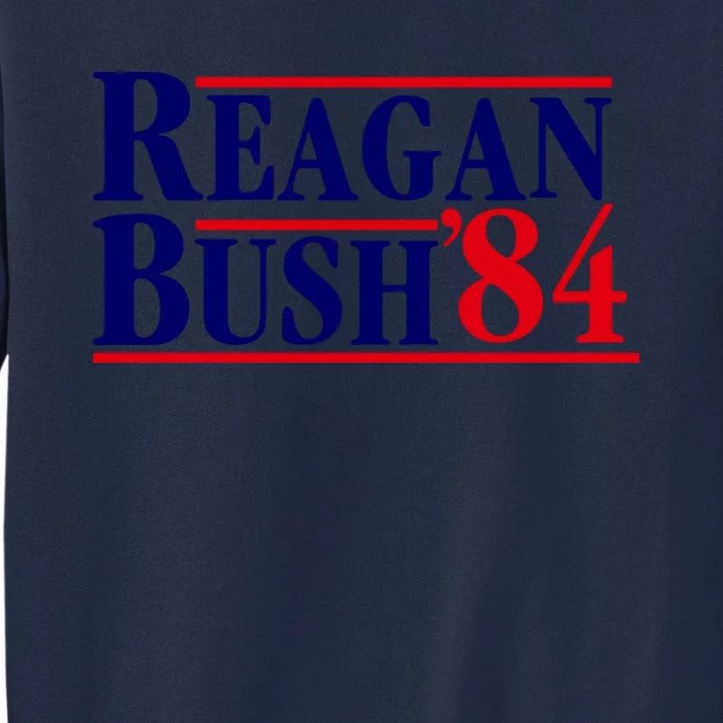 Reagan Bush 84 Shirt Presidential Campaign Tall Sweatshirt