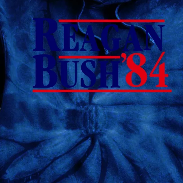 Reagan Bush 84 Shirt Presidential Campaign Tie Dye Hoodie