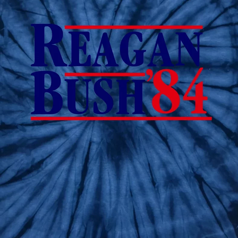 Reagan Bush 84 Shirt Presidential Campaign Tie-Dye T-Shirt