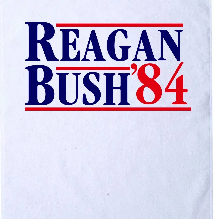 Reagan Bush 84 Shirt Presidential Campaign Platinum Collection Golf Towel