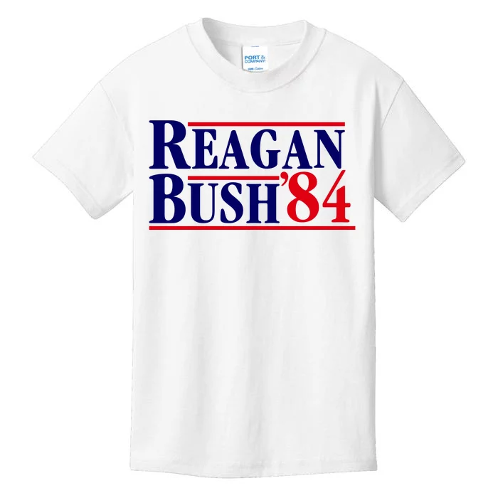 Reagan Bush 84 Shirt Presidential Campaign Kids T-Shirt