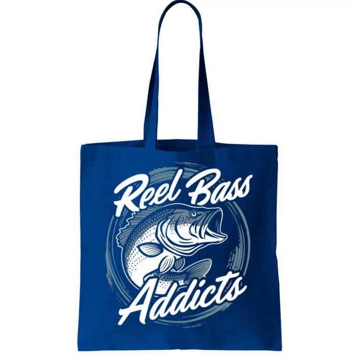 Reel Bass Addicts Bass Fishing Gift Tote Bag