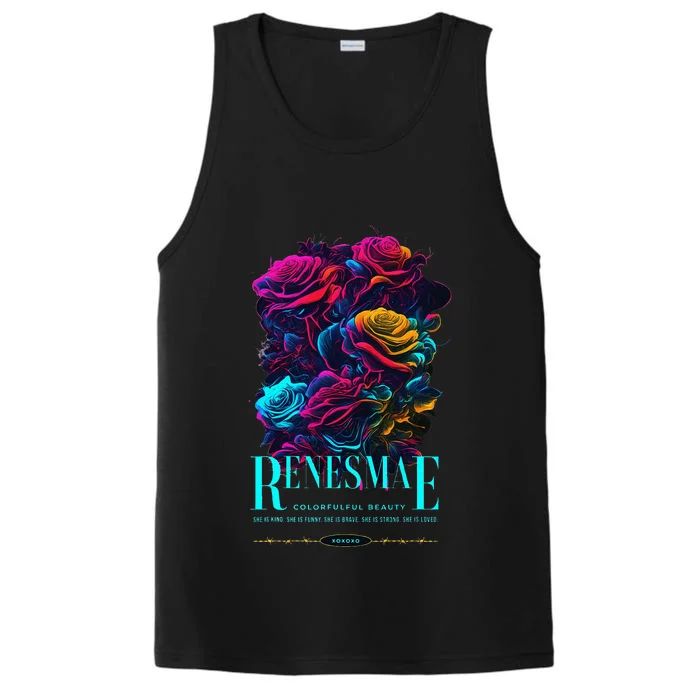 Roses By Another Name Performance Tank