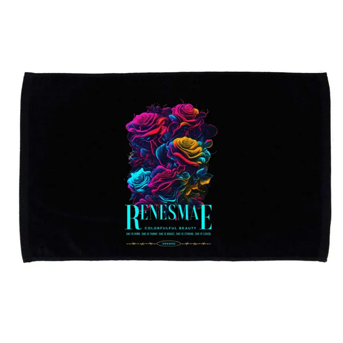 Roses By Another Name Microfiber Hand Towel