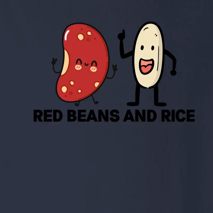 Red Beans And Rice Funny Food Toddler Long Sleeve Shirt