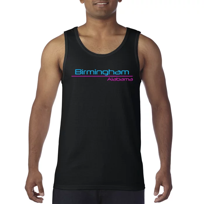 Retro Birmingham Alabama Tank Top