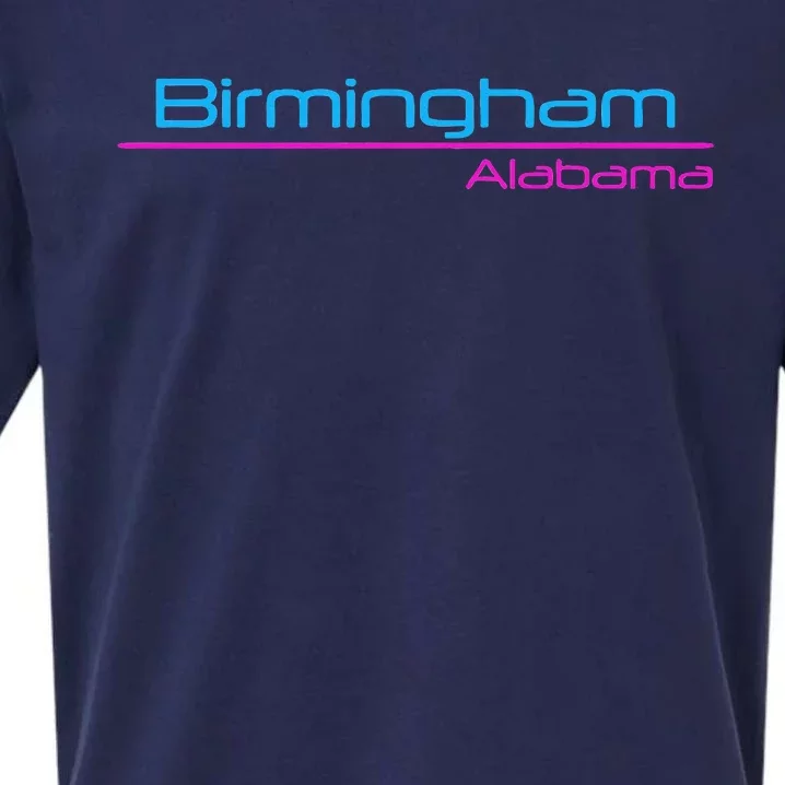 Retro Birmingham Alabama Sueded Cloud Jersey T-Shirt