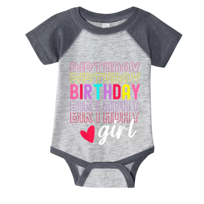 Retro Birthday Awesome Cute Birthday Party Infant Baby Jersey Bodysuit