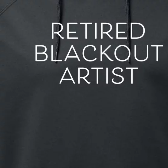 Retired Blackout Artist Performance Fleece Hoodie