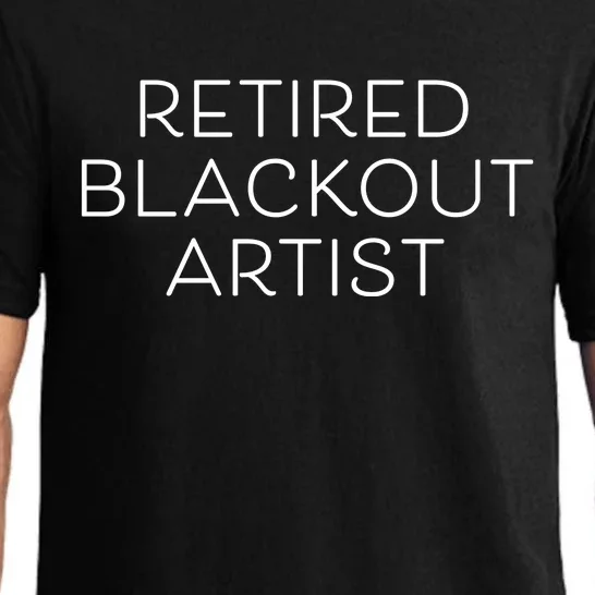 Retired Blackout Artist Pajama Set