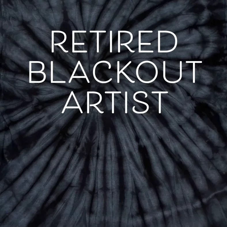 Retired Blackout Artist Tie-Dye T-Shirt