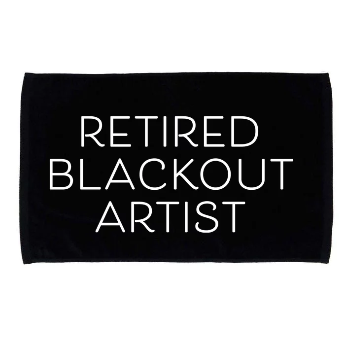 Retired Blackout Artist Microfiber Hand Towel