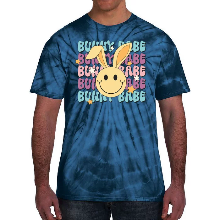 Retro Bunny Babe Cute Bunny Tie-Dye T-Shirt