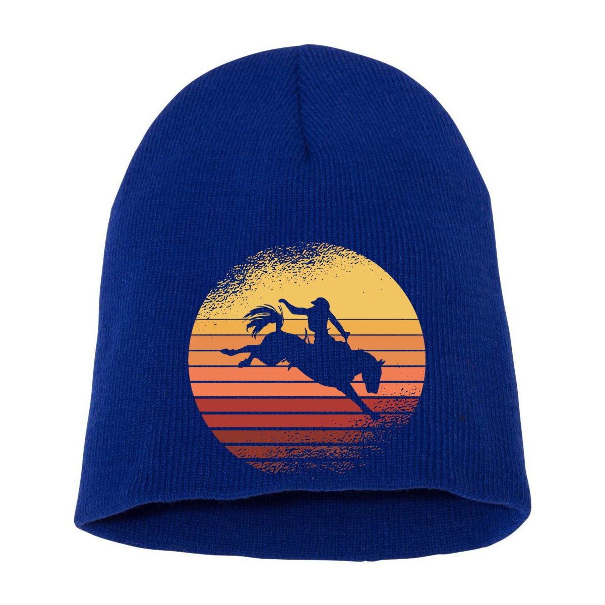 bronco knit hat