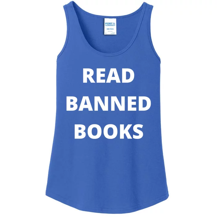 Read Banned Books Librarian Social Justice English Teacher Gift Ladies Essential Tank