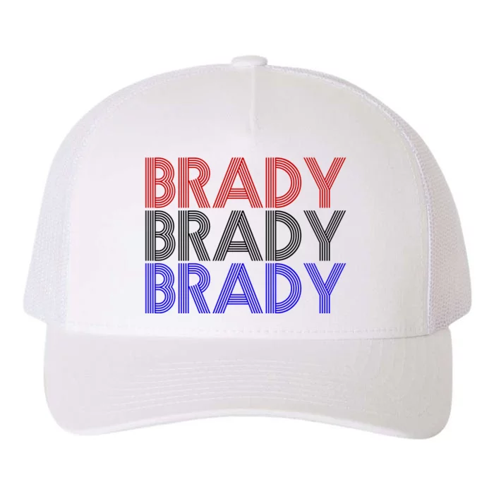 Retro Brady Brady Brady Yupoong Adult 5-Panel Trucker Hat